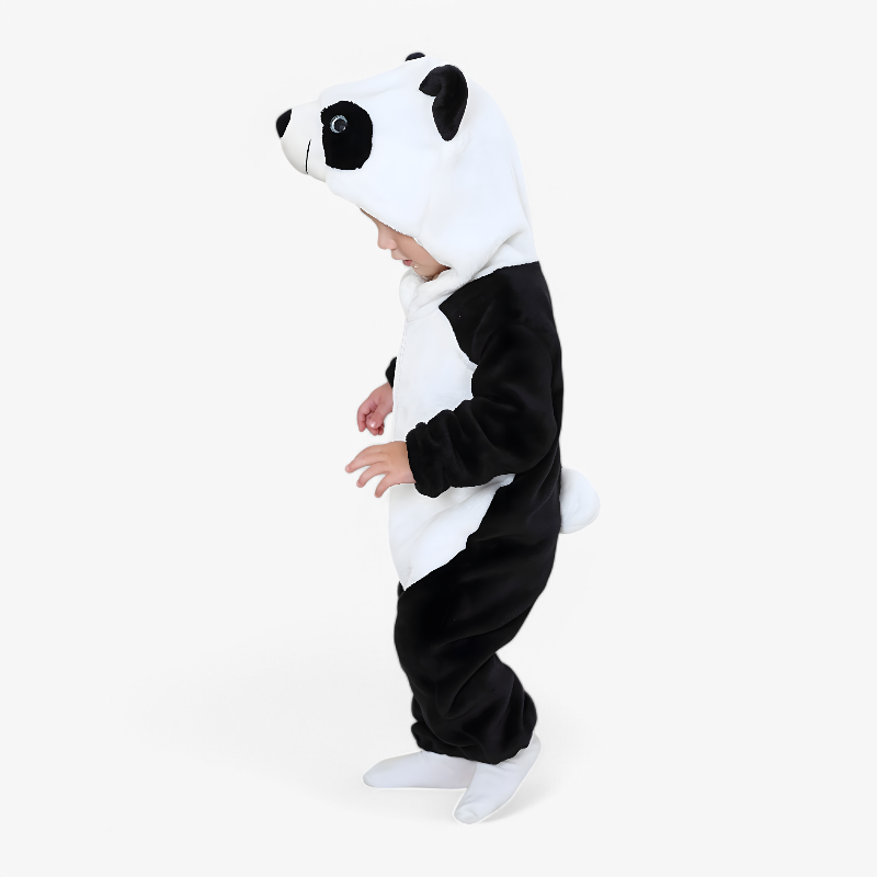 Panda Onesie for Children – Cute Romper with Panda Hood