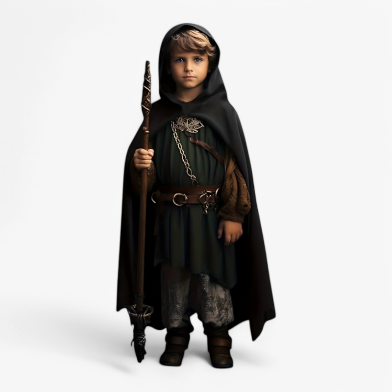Enchanting Wizard Cape for Children – Perfect for Magical Adventures