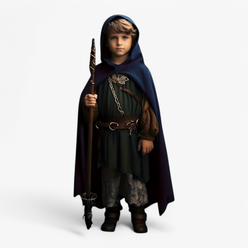 Enchanting Wizard Cape for Children – Perfect for Magical Adventures