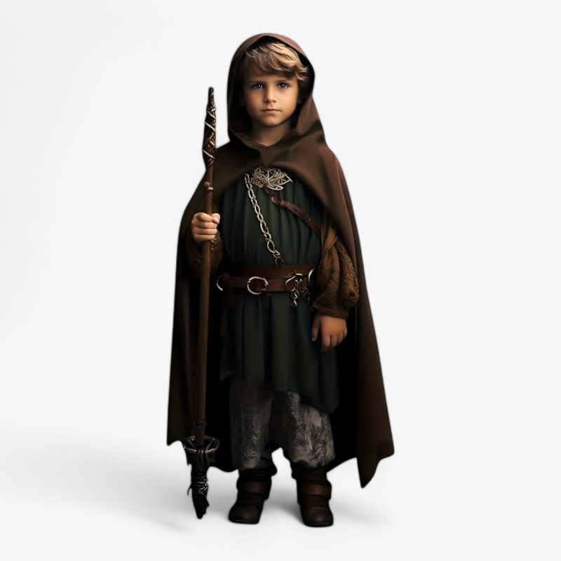 Enchanting Wizard Cape for Children – Perfect for Magical Adventures
