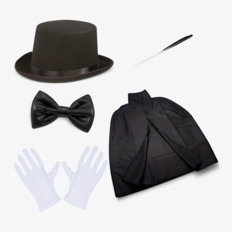 Magisches Zaubererkostüm-Set für Kinder – Perfekt für magische Abenteuer