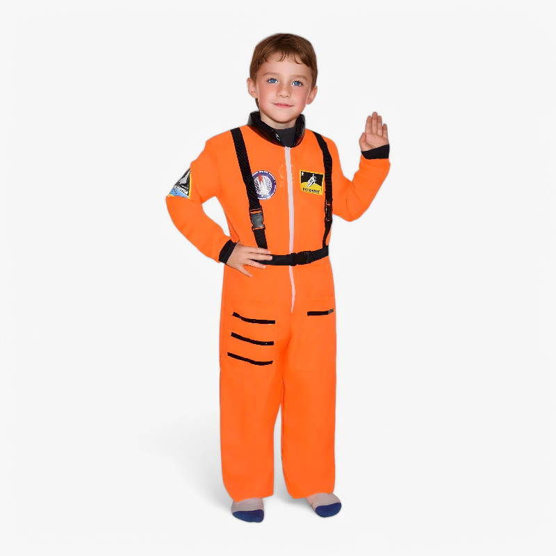 Astronaut Costume for Kids – Includes Belt and Space Patches