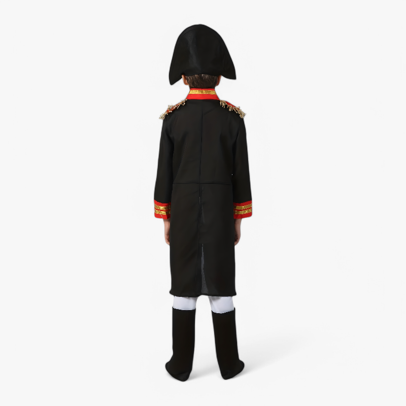 Classic Pirate Costume for Kids – Includes Hat and Epaulettes