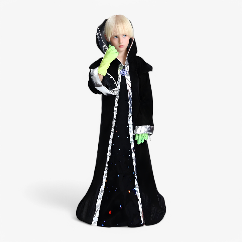 Alien Costume for Children – Includes Hood and Gloves