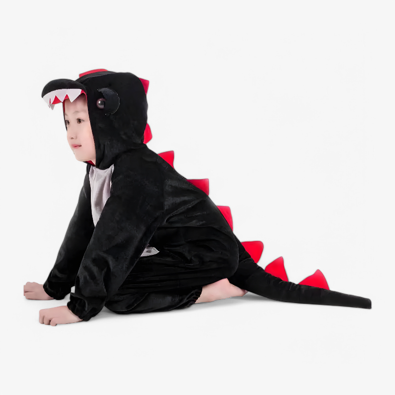 Dinosaur Onesie for Kids – Includes Hood and Tail