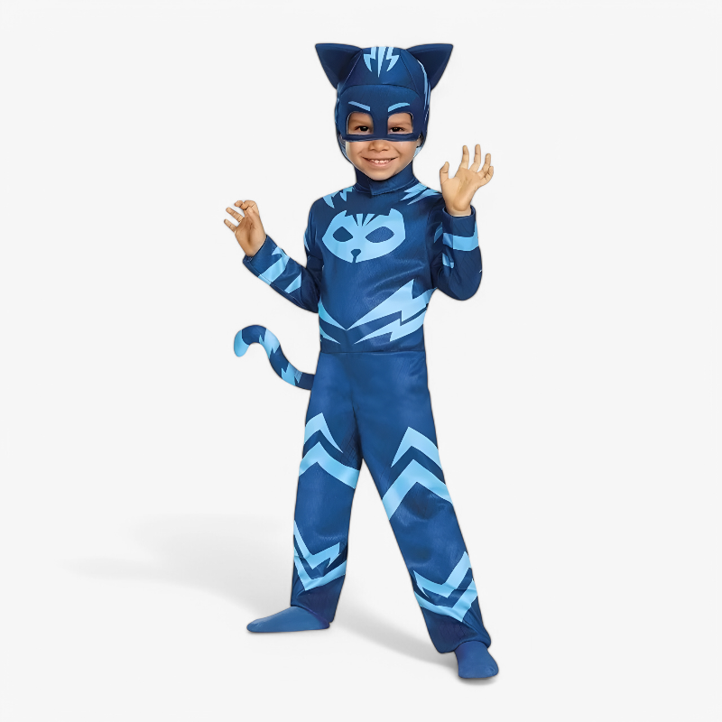 Animal Heroes Costume for Kids – Includes Mask and Jumpsuit