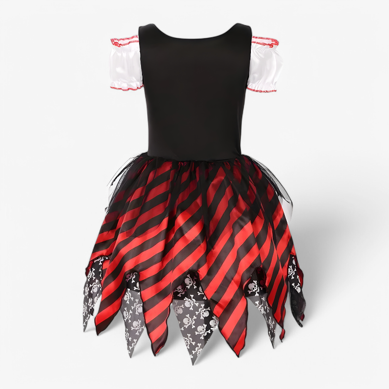 Deluxe Pirate Costume for Girls – Includes Hat, Sword, and Pirate Accessories