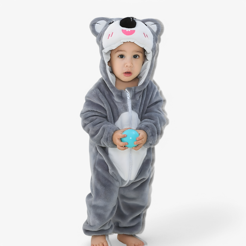 Bear Onesie for Kids – Soft and Comfortable with Hood