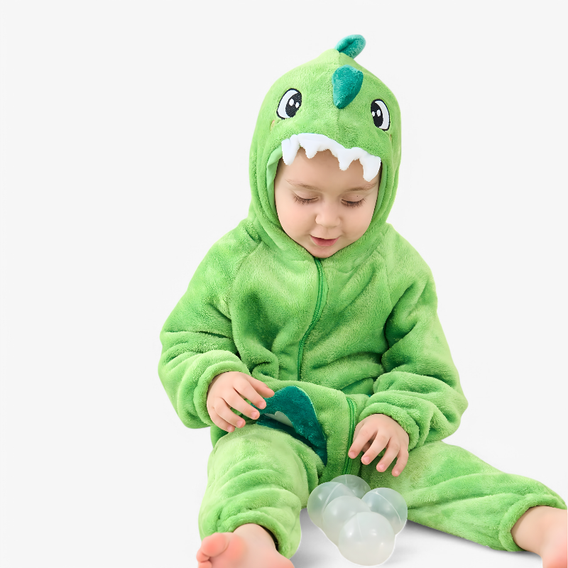 Dinosaur Onesie for Kids – Soft and Comfortable with Hood