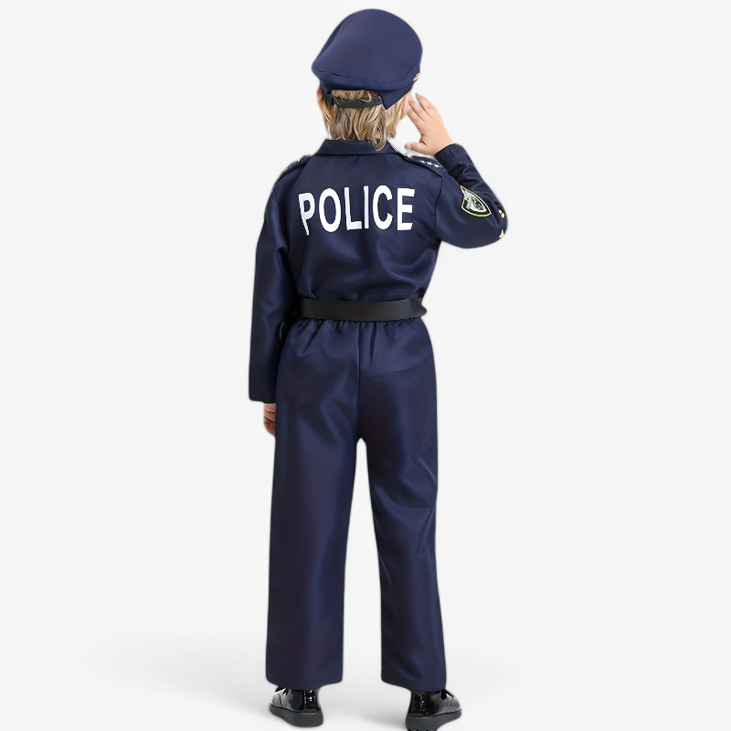 Brave Police Outfit for Kids – All-in-One Set with Accessories
