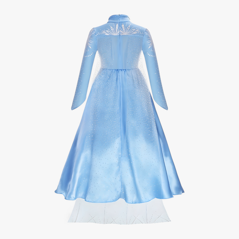 Magical Princess Dress for Girls – Long Sleeves, Cape, and Accessories Set