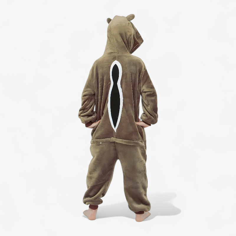 Squirrel Onesie for Kids – Includes Hat and Ears