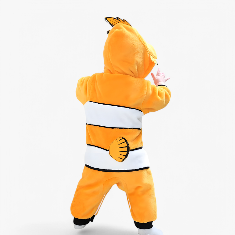 Cute Fish Onesie for Babies – Includes Hat with Fins