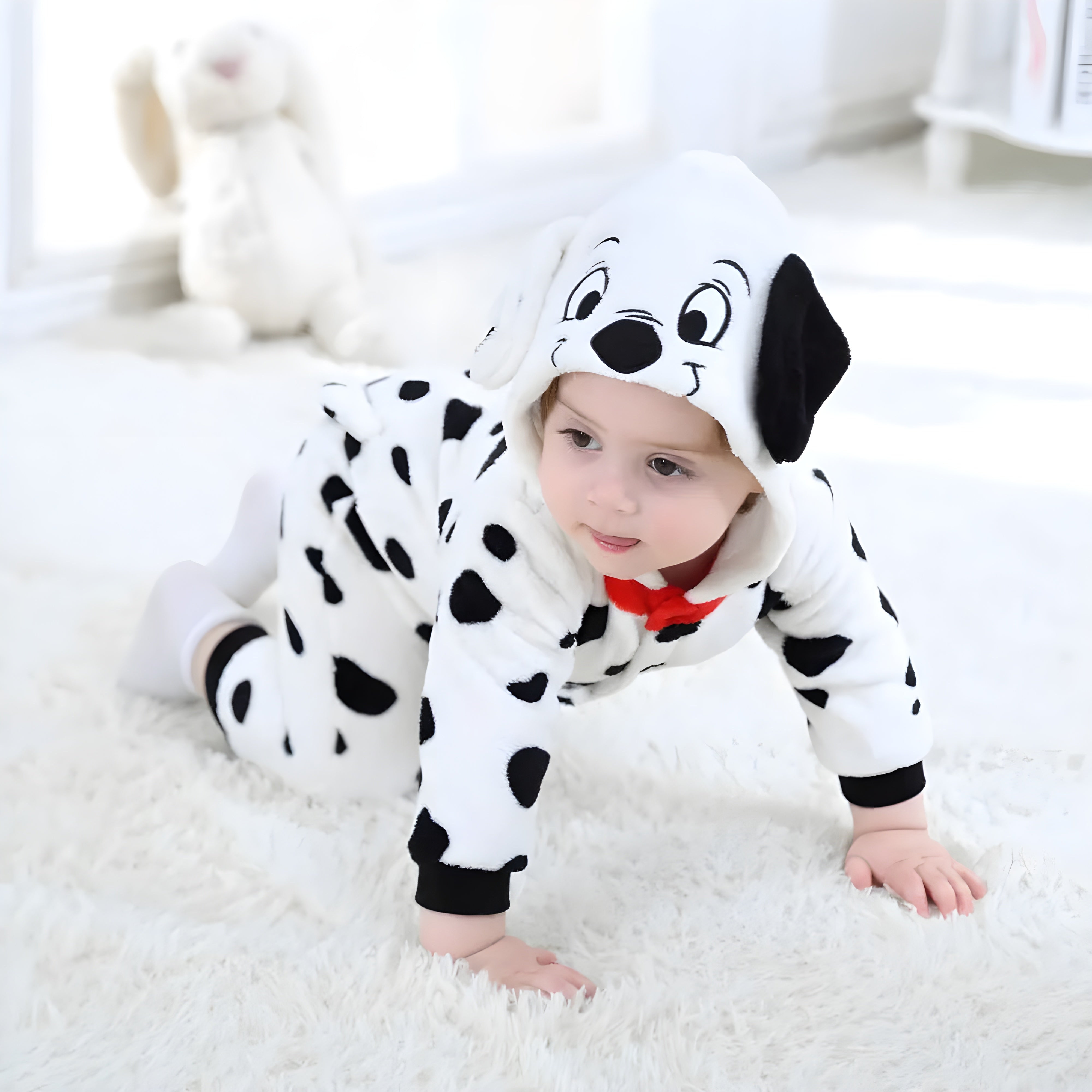Cute Dalmatian Onesie for Kids – Adorable Outfit for Playful Days
