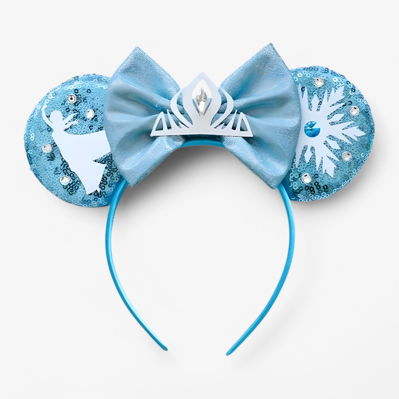 Frozen Hair Accessories Set for Children – Featuring Elsa, Anna, and Olaf Design