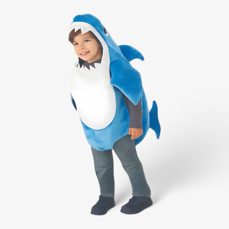 Shark Costume for Kids – Cute Romper with Shark Hood