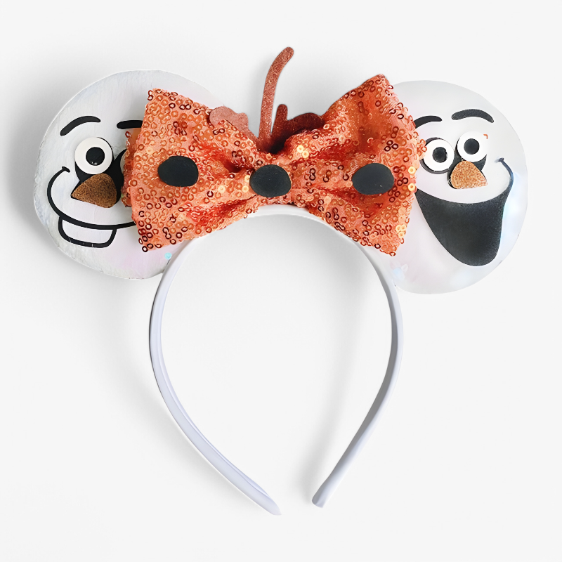 Frozen Hair Accessories Set for Children – Featuring Elsa, Anna, and Olaf Design