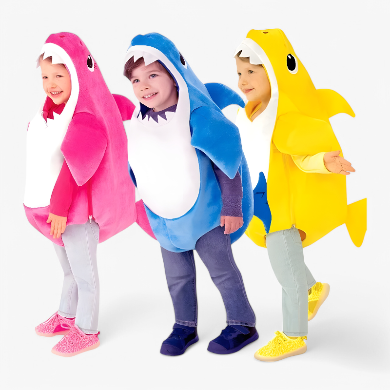 Shark Costume for Kids – Cute Romper with Shark Hood