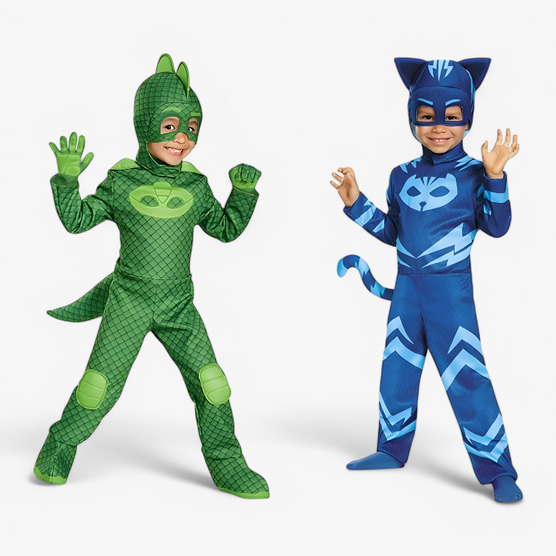 Animal Heroes Costume for Kids – Includes Mask and Jumpsuit