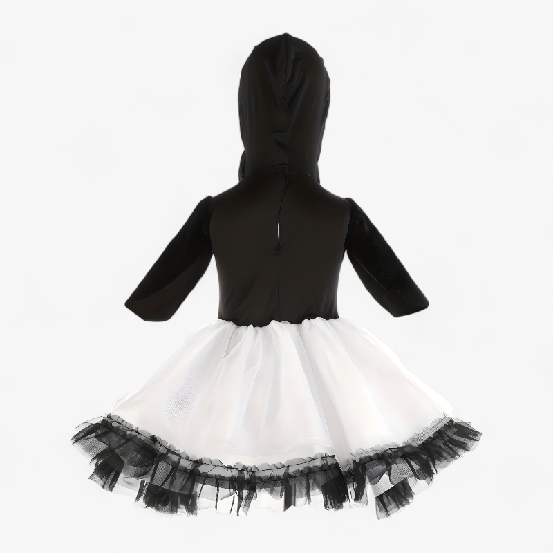 Penguin Costume for Children – Includes Hat, Bow Tie, and Tulle Skirt