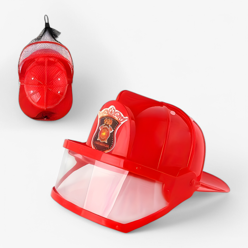 Brave Firefighter Action Set for Kids – Complete with Helmet, Fire Extinguisher, and Tools